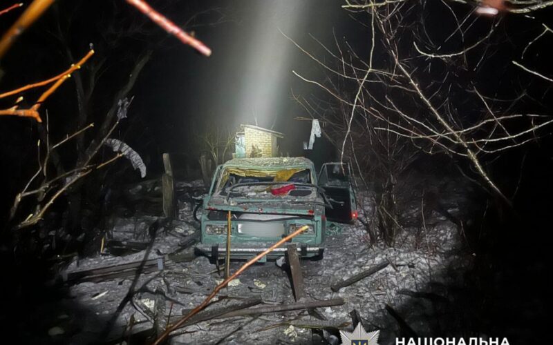 Внаслідок російської атаки по Вишгородському району Київщини двоє людей потрапили до лікарні