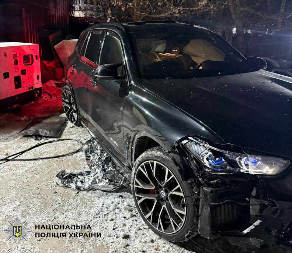 У Києві затримали водія BMW, який травмував свого пасажира й втік (фото)