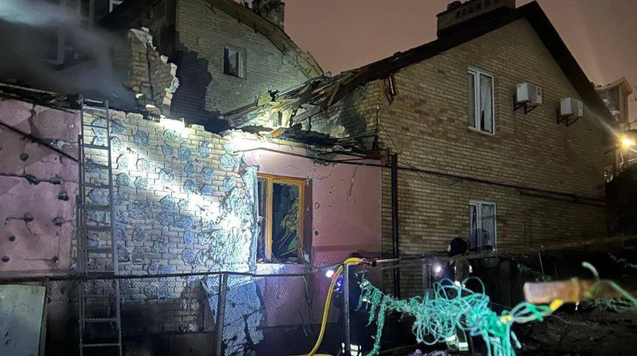 Пожежі в Київі 26 лютого: атака в Голосіївському, Печерському і Дарницькому