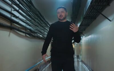 Зеленський показав бункер на Банковій, де працював на початку війни