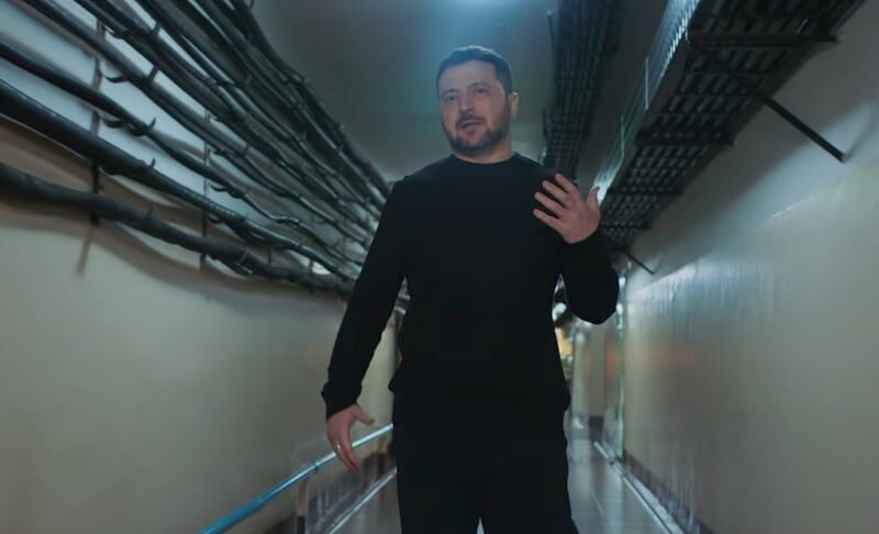 Зеленський уперше показав бункер на Банковій (відео)