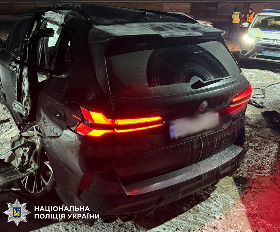 Поліція затримала водія BMW, який травмував пасажира й втік з місця ДТП на Виговського