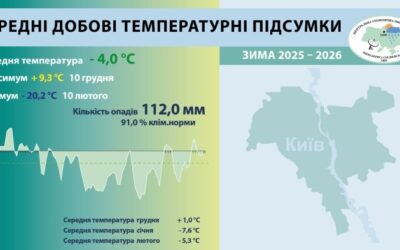 У Києві зима 2025—2026 стала найхолоднішою за останні 15 років