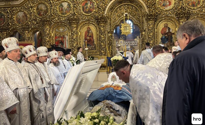 У Києві попрощалися з патріархом УПЦ КП Філаретом