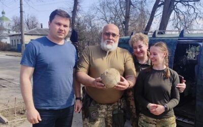 Військові знайшли кістки мамонта часів палеоліту на Київщині