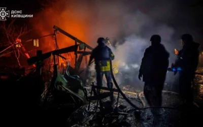 Атака на Київщину: дрони завдали ударів по Білій Церкві та Обухівщині