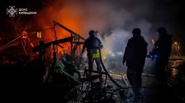 Атака на Київщину: дрони завдали ударів по Білій Церкві та Обухівщині