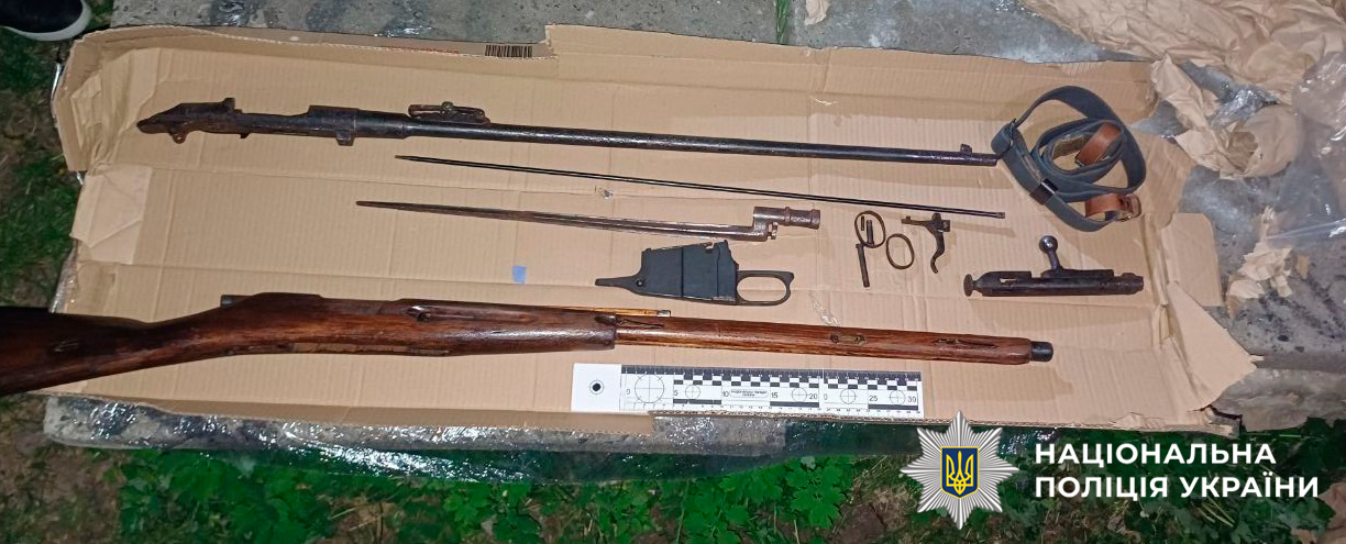 Киянин продавав зброю через пошту: затримання за незаконний обіг гвинтівок