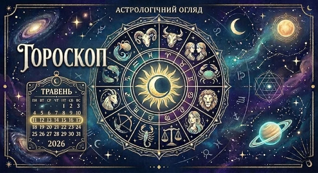 Гороскоп на 11-17 травня 2026: що говорять зірки