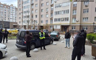 Поліція затримала водія, який стріляв у Святошинському районі