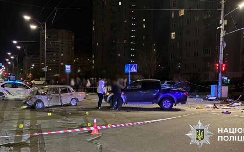 У Києві затримали нетверезого водія, який спричинив ДТП із потерпілими, серед яких – неповнолітні