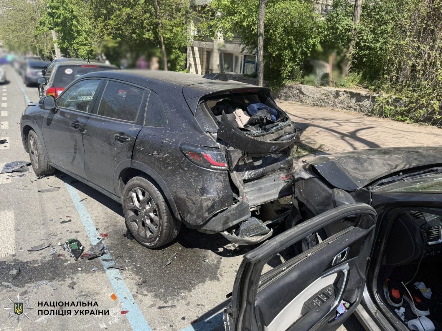 Поліція затримала п’яного водія Maserati за ДТП біля Ботсаду (фото)