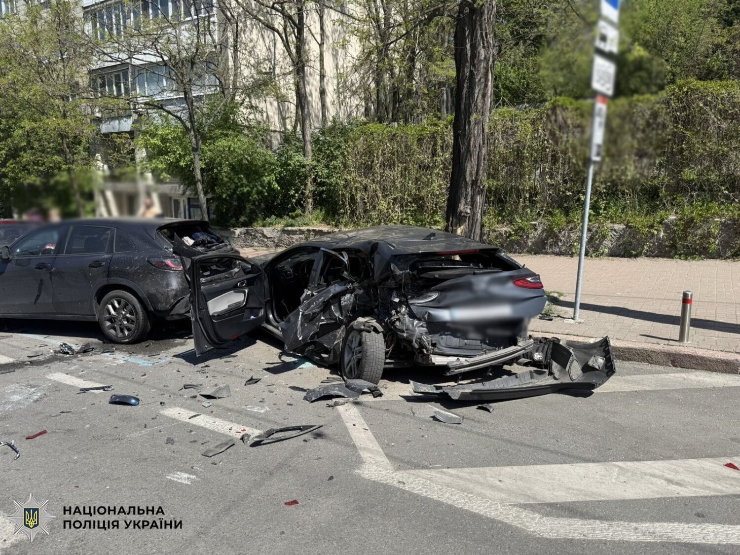 Поліція затримала п'яного водія Maserati за ДТП у Печерському районі