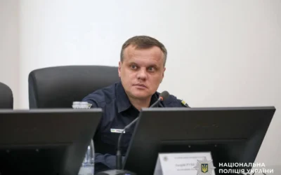 Вигівський представив нового начальника поліції Київщини Андрія Рубеля