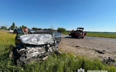 П’ятеро людей загинули, ще двоє травмовані внаслідок автотрощі на Київщині