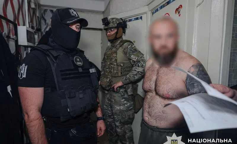 Поліція затримала киянина, який готував убивство посадовця ГУР (відео)