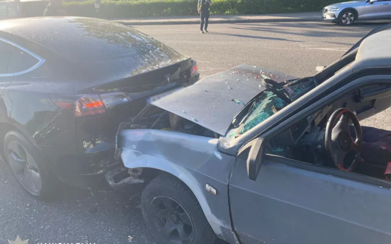 У Києві затримали п’яного водія Lada, який травмував пасажирку