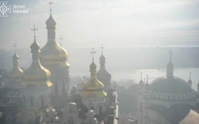 Рятувальники показали наслідки удару Шахеда по Києво-Печерській лаврі