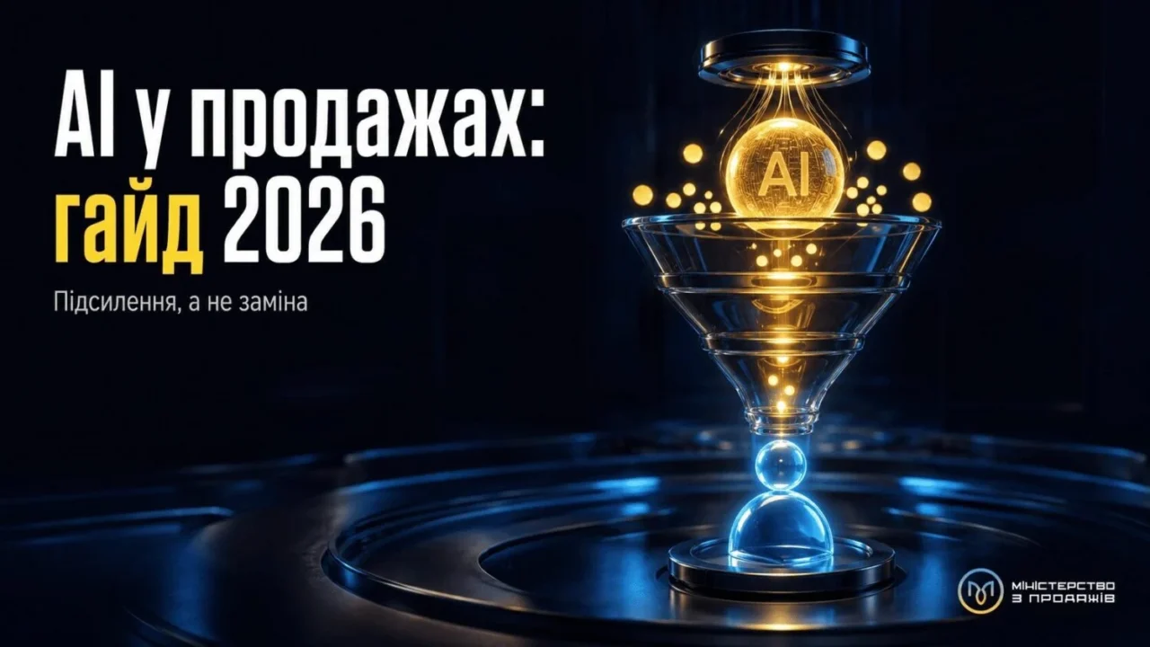 AI у відділі продажів: повний гайд для бізнесу 2026