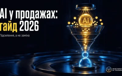 AI у відділі продажів: повний гайд для бізнесу 2026