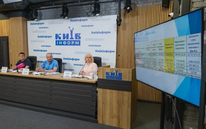 Киянам нарахували за тепло за січень 2026 року на 40% менше з перерахунком за період відсутності послуги та неякісні параметри теплоносія