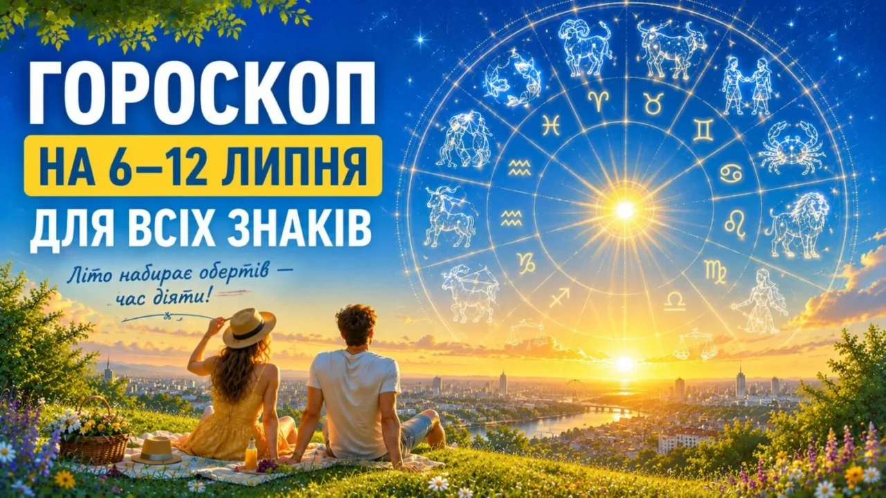Час внутрішньої сили та впевнених кроків: гороскоп на 6–12 липня