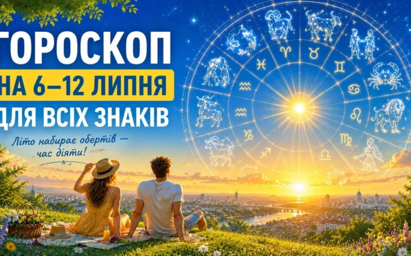 Час внутрішньої сили та впевнених кроків: гороскоп на 6–12 липня