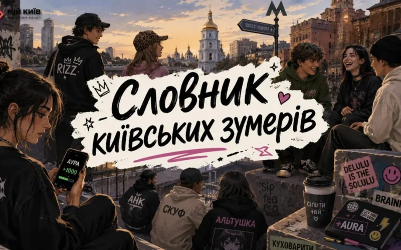 Словник зумера Києва 2026: розшифровуємо мову молоді