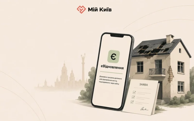 єВідновлення у Києві та Київській області 2026: покрокова інструкція, як отримати виплати