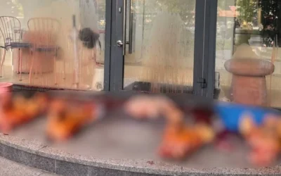 У Києві заклад, у якому працювала дівчина, що топтала прапори ЛГБТІК+, заявив про залякування (відео)
