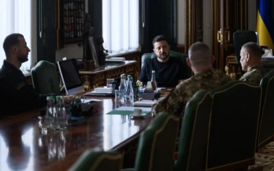 Зеленський обговорив з військовими можливий наступ росіян на Чернігівсько-Київському напрямку