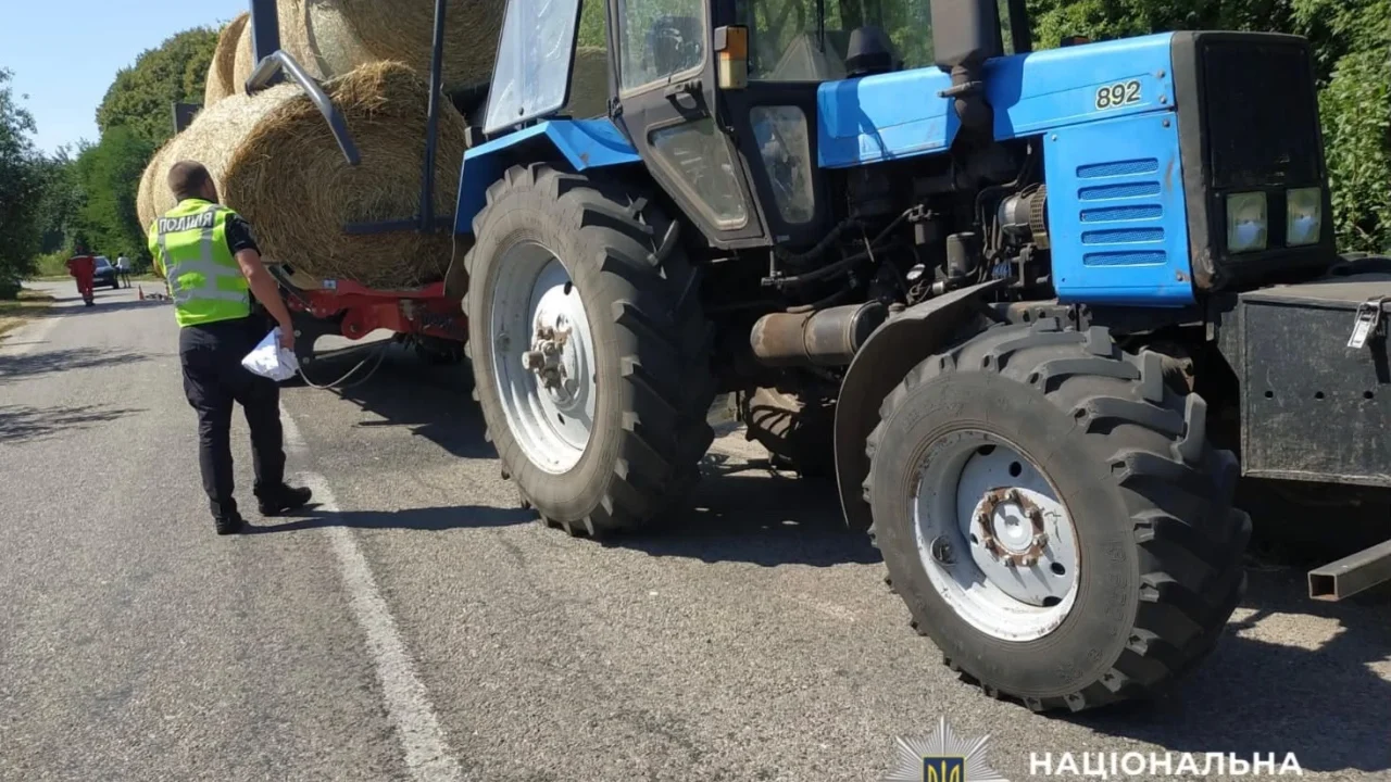 Смертельний наїзд на дитину: на Київщині затримали нетверезого водія трактора (фото)