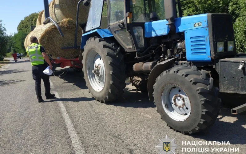 Смертельний наїзд на дитину: на Київщині затримали нетверезого водія трактора (фото)