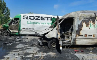 У компанії Rozetka повідомили, що під атакою були їхні склади у Броварах