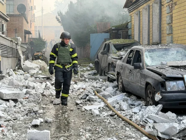 У Києві дрон пошкодив будівлю Вищої ради правосуддя: поранено шестеро людей