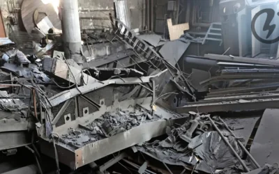 Росіяни пошкодили обладнання Трипільської ТЕС