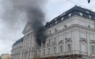 Кличко повідомив про 9 постраждалих у Києві після атаки дрона на будівлю СБУ