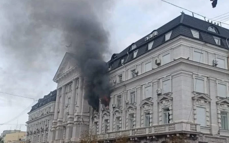 Кличко повідомив про 9 постраждалих у Києві після атаки дрона на будівлю СБУ