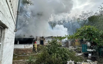 Російська атака на Київщину: поранено трьох людей, пошкоджено 18 об’єктів (фото)