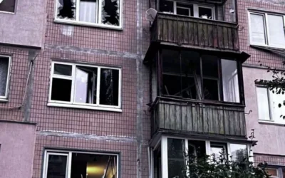Внаслідок російської атаки в Києві постраждали п’ятеро людей (фото)