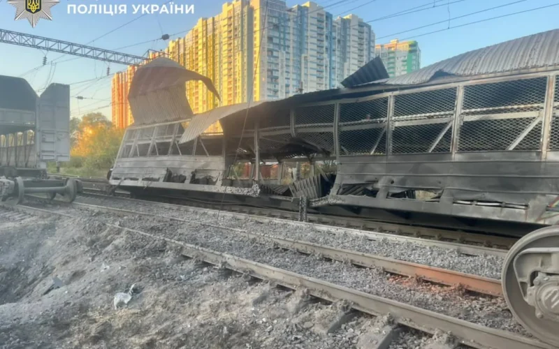 Російська атака на Київ: пошкоджено інфраструктуру електрички Kyiv City Express