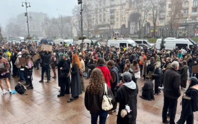 У Києві відбувся мітинг за відставку Кличка: під стіни КМДА вийшли кілька сотень людей